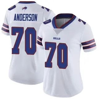 Buffalo Bills Women's Alec Anderson Limited Color Rush Vapor Untouchable Jersey - White
