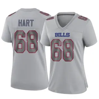 Buffalo Bills Women's Bobby Hart Game Atmosphere Fashion Jersey - Gray