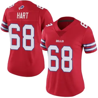 Buffalo Bills Women's Bobby Hart Limited Color Rush Vapor Untouchable Jersey - Red
