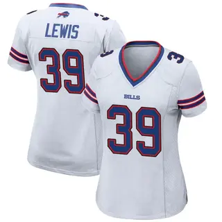 Buffalo Bills Women's Cam Lewis Game Jersey - White