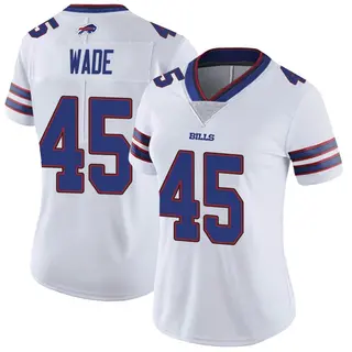 Buffalo Bills Women's Christian Wade Limited Color Rush Vapor Untouchable Jersey - White