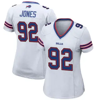 Buffalo Bills Women's DaQuan Jones Game Jersey - White
