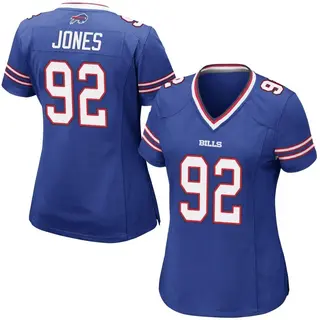 Buffalo Bills Women's DaQuan Jones Game Team Color Jersey - Royal Blue