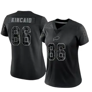 Buffalo Bills Women's Dalton Kincaid Limited Reflective Jersey - Black