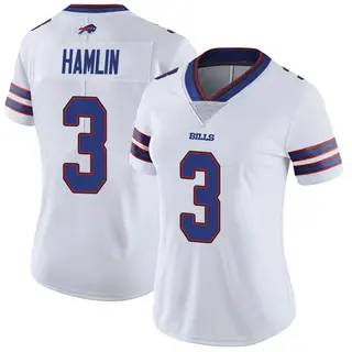 Buffalo Bills Women's Damar Hamlin Limited Color Rush Vapor Untouchable Jersey - White