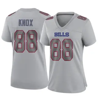 Buffalo Bills Women's Dawson Knox Game Atmosphere Fashion Jersey - Gray