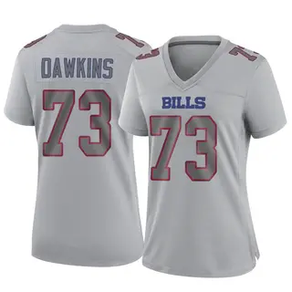 Buffalo Bills Women's Dion Dawkins Game Atmosphere Fashion Jersey - Gray