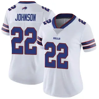 Buffalo Bills Women's Duke Johnson Limited Color Rush Vapor Untouchable Jersey - White