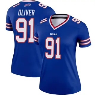Buffalo Bills Women's Ed Oliver Legend Jersey - Royal