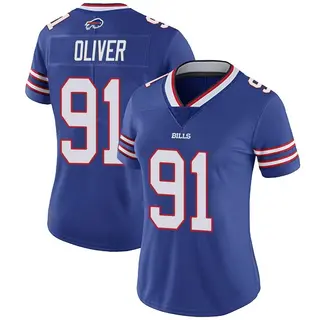 Buffalo Bills Women's Ed Oliver Limited Team Color Vapor Untouchable Jersey - Royal