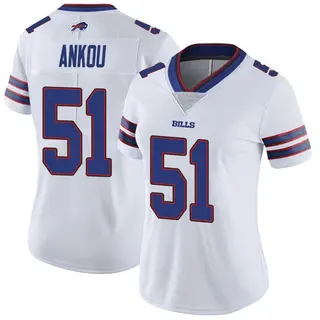 Buffalo Bills Women's Eli Ankou Limited Color Rush Vapor Untouchable Jersey - White
