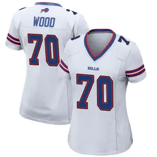 Buffalo Bills Women's Eric Wood Game Jersey - White
