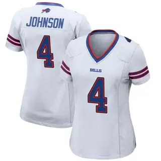 Buffalo Bills Women's Jaquan Johnson Game Jersey - White