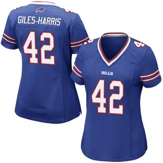 Buffalo Bills Women's Joe Giles-Harris Game Team Color Jersey - Royal Blue