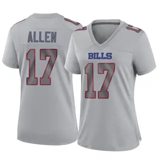 Buffalo Bills Women's Josh Allen Game Atmosphere Fashion Jersey - Gray