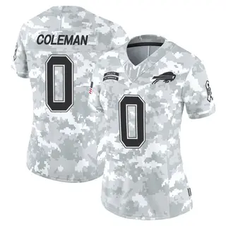 Buffalo Bills Women's Keon Coleman Limited 2024 Salute to Service Jersey - Arctic Camo