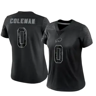 Buffalo Bills Women's Keon Coleman Limited Reflective Jersey - Black