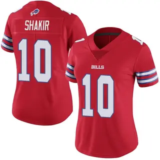 Buffalo Bills Women's Khalil Shakir Limited Color Rush Vapor Untouchable Jersey - Red