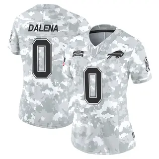 Buffalo Bills Women's Mac Dalena Limited 2024 Salute to Service Jersey - Arctic Camo