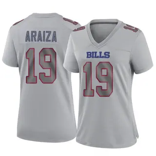 Buffalo Bills Women's Matt Araiza Game Atmosphere Fashion Jersey - Gray