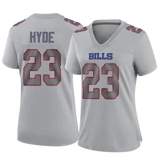 Buffalo Bills Women's Micah Hyde Game Atmosphere Fashion Jersey - Gray
