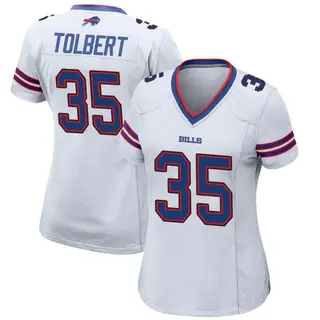 Buffalo Bills Women's Mike Tolbert Game Jersey - White