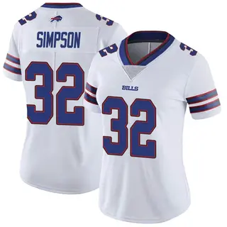 Buffalo Bills Women's O. J. Simpson Limited Color Rush Vapor Untouchable Jersey - White