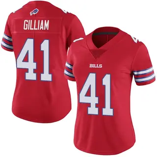 Buffalo Bills Women's Reggie Gilliam Limited Color Rush Vapor Untouchable Jersey - Red