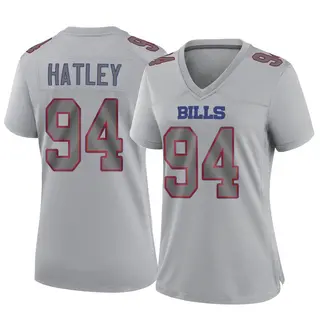 Buffalo Bills Women's Rickey Hatley Game Atmosphere Fashion Jersey - Gray