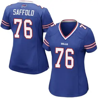 Buffalo Bills Women's Rodger Saffold Game Team Color Jersey - Royal Blue