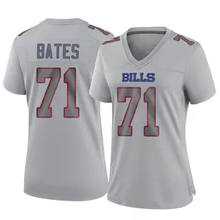 Buffalo Bills Women's Ryan Bates Game Atmosphere Fashion Jersey - Gray
