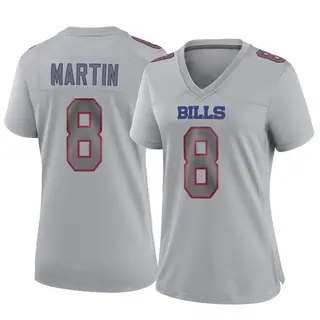 Buffalo Bills Women's Sam Martin Game Atmosphere Fashion Jersey - Gray
