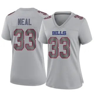 Buffalo Bills Women's Siran Neal Game Atmosphere Fashion Jersey - Gray