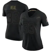 Buffalo Bills Women's Siran Neal Limited 2020 Salute To Service Jersey - Black