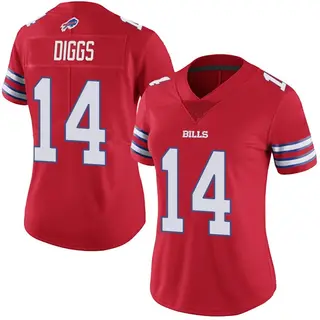 Buffalo Bills Women's Stefon Diggs Limited Color Rush Vapor Untouchable Jersey - Red