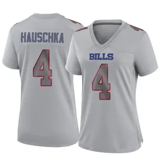Buffalo Bills Women's Stephen Hauschka Game Atmosphere Fashion Jersey - Gray