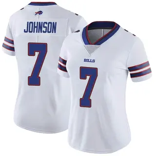 Buffalo Bills Women's Taron Johnson Limited Color Rush Vapor Untouchable Jersey - White