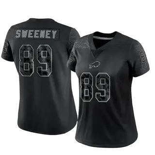 Buffalo Bills Women's Tommy Sweeney Limited Reflective Jersey - Black