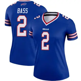 Buffalo Bills Women's Tyler Bass Legend Jersey - Royal