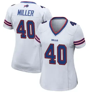 Buffalo Bills Women's Von Miller Game Jersey - White