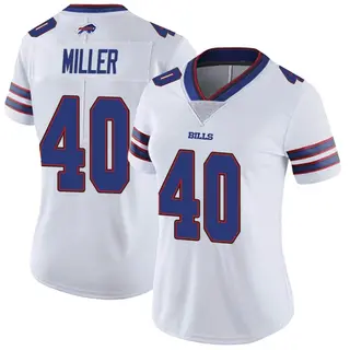 Buffalo Bills Women's Von Miller Limited Color Rush Vapor Untouchable Jersey - White