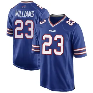 Buffalo Bills Youth Aaron Williams Game Team Color Jersey - Royal Blue