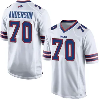 Buffalo Bills Youth Alec Anderson Game Jersey - White