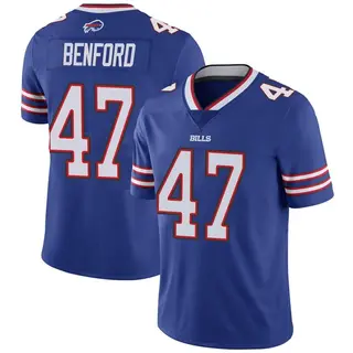 Buffalo Bills Youth Christian Benford Limited Team Color Vapor Untouchable Jersey - Royal