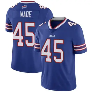Buffalo Bills Youth Christian Wade Limited Team Color Vapor Untouchable Jersey - Royal