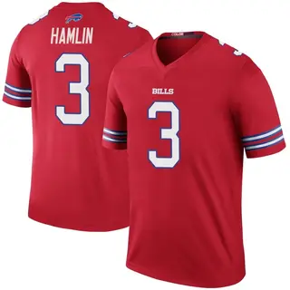 Buffalo Bills Youth Damar Hamlin Legend Color Rush Jersey - Red