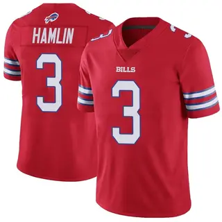 Buffalo Bills Youth Damar Hamlin Limited Color Rush Vapor Untouchable Jersey - Red