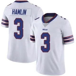 Buffalo Bills Youth Damar Hamlin Limited Color Rush Vapor Untouchable Jersey - White