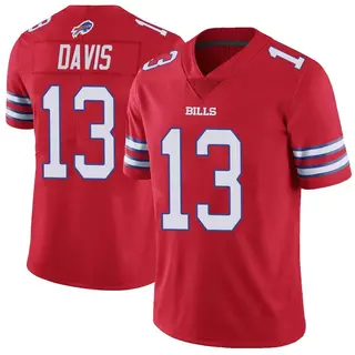 Buffalo Bills Youth Gabe Davis Limited Color Rush Vapor Untouchable Jersey - Red