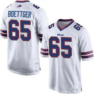 Buffalo Bills Youth Ike Boettger Game Jersey - White